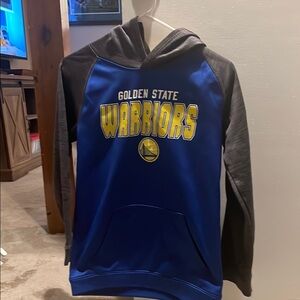 Golden State Warriors Blue and Gold Hoodie
